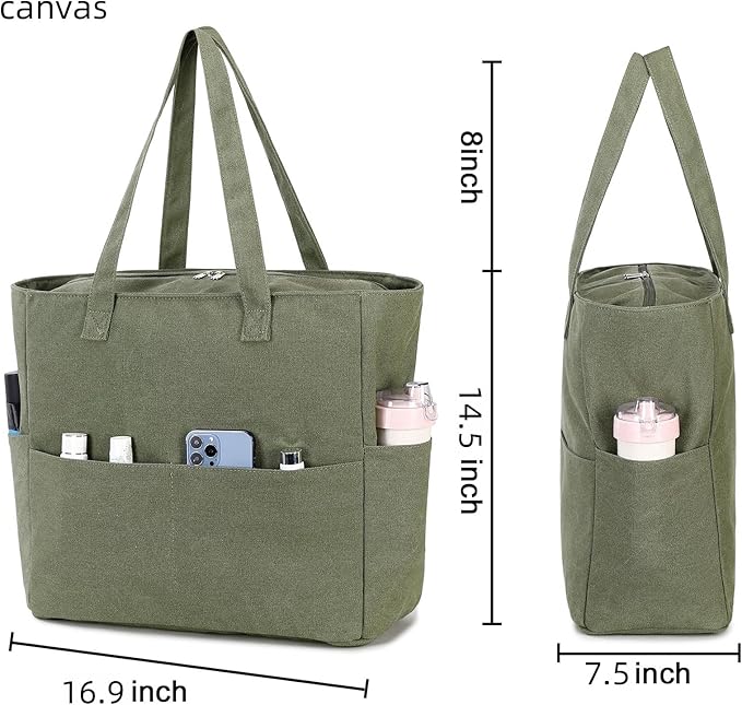 LEDAOU Large Beach Bag Women Waterproof Sandproof Zipper Beach Tote Pool Bag for Swim Gym Grocery Travel with Wet Pocket | Waterproof, Sandproof, Zipper, Pool, Gym, Grocery