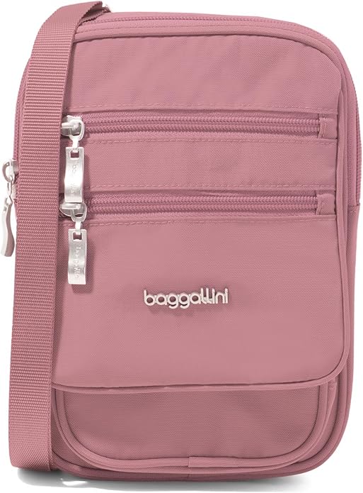 Baggallini Journey Crossbody Bags for Women 9x6 Small Lightweight Travel Handbag W/RFID