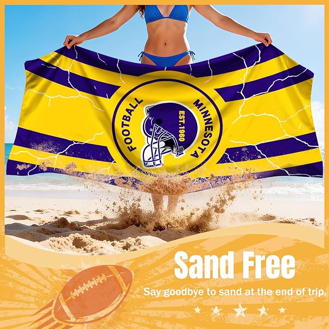 Football Fan Thin Lightweight Plush Throw Blanket for Bed Minnesota Themed Merch Oversized Shop Custom Blankets Vikings Team Father Dad Birthday Gifts Ideal for Pappy Pawpaw from Daughter Everything