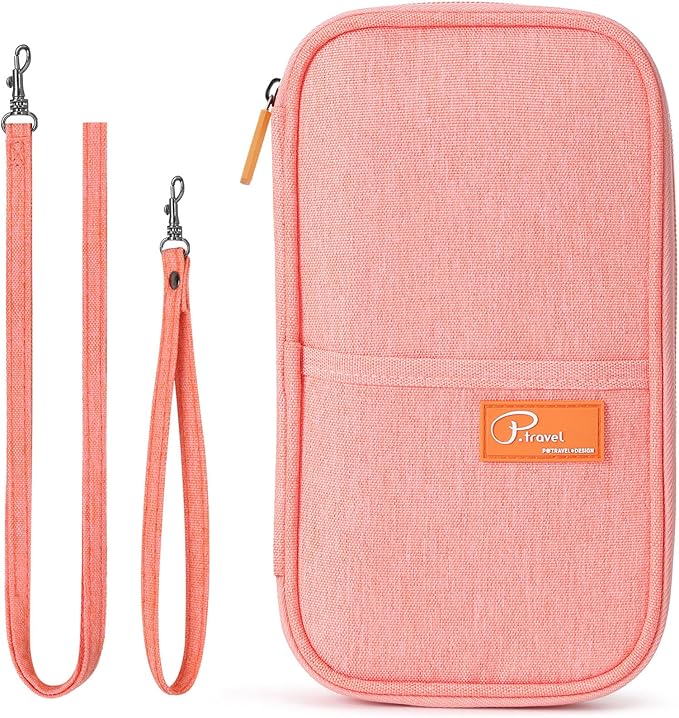 VanFn RFID Travel Passport Wallet, Family Passport Holder, Trip Document Organizer P.Travel Series