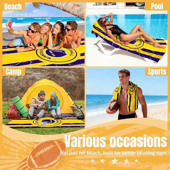 Football Fan Thin Lightweight Plush Throw Blanket for Bed Minnesota Themed Merch Oversized Shop Custom Blankets Vikings Team Father Dad Birthday Gifts Ideal for Pappy Pawpaw from Daughter Everything