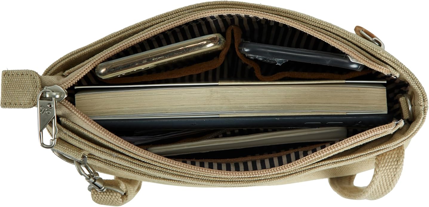 Travelon Women's Anti-Theft Heritage Small Crossbody Cross Body Bag
