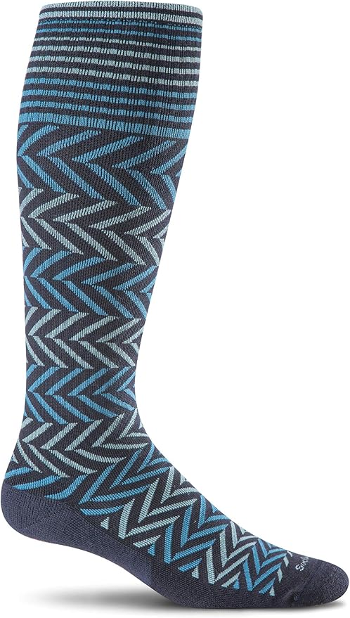 Sockwell Women's Chevron Moderate Graduated Compression Sock