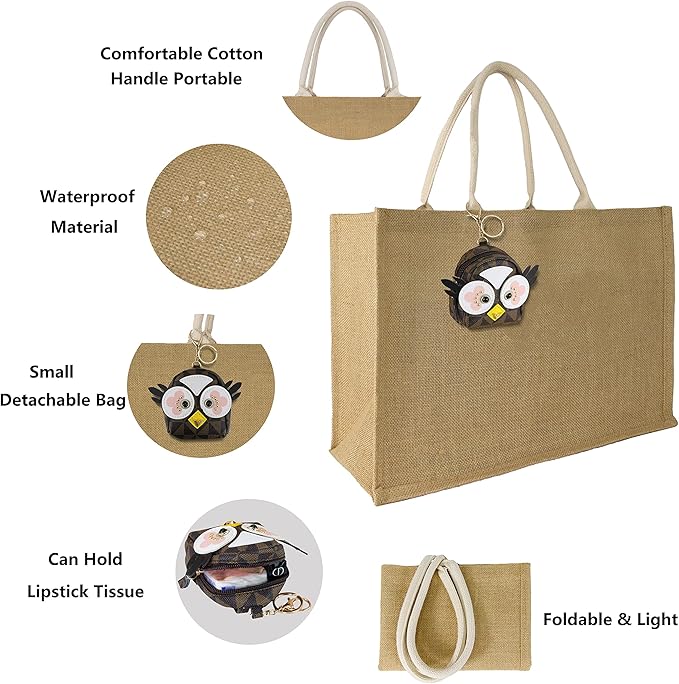 Hibala Woven Large Beach Bag Straw Beach Tote Handmade Weaving Shoulder Tassel Bag Handbag