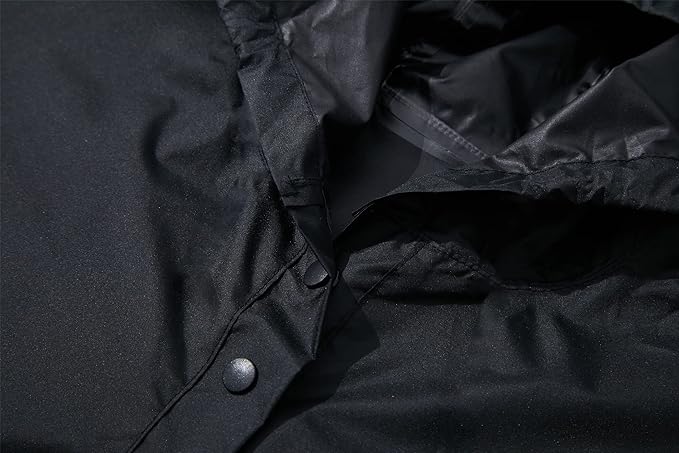 Spmor Kids Rain Poncho Hooded Jacket Rain Coat