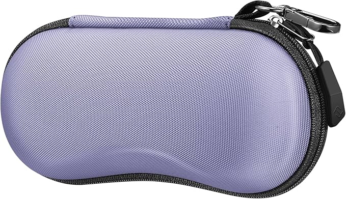 FINTIE Sunglasses Case, Hard EVA Shell Shockproof Sport Glasses Case with Metal Carabiner Travel Zipper Eyeglasses Holder