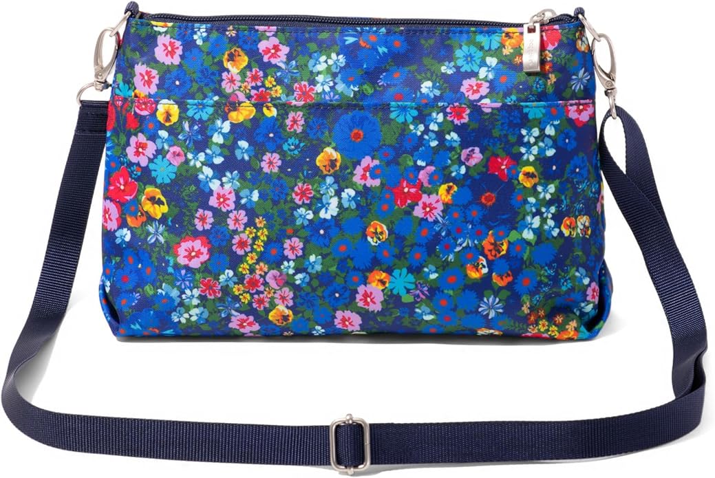 Baggallini Original Everyday 11x7.5 Crossbody Bags Rfid Protected Lightweight Nylon Zippered Travel Purse