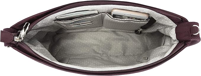 Travelon Anti-Theft Essentials Patch Pocket Crossbody Bag