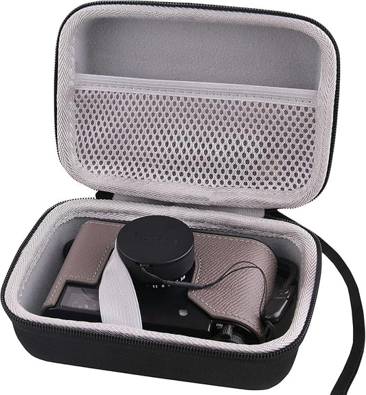 Hard EVA Carrying Storage Case Compatible with FUJIFILM X Half Premium Compact Camera Protective Travel storage box (small)