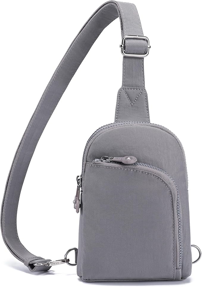 Haytijoe RFID Anti-Theft Sling Bag for Women, Small Crossbody Travel Purse with Locking Zippers, Lightweight Everyday Bag