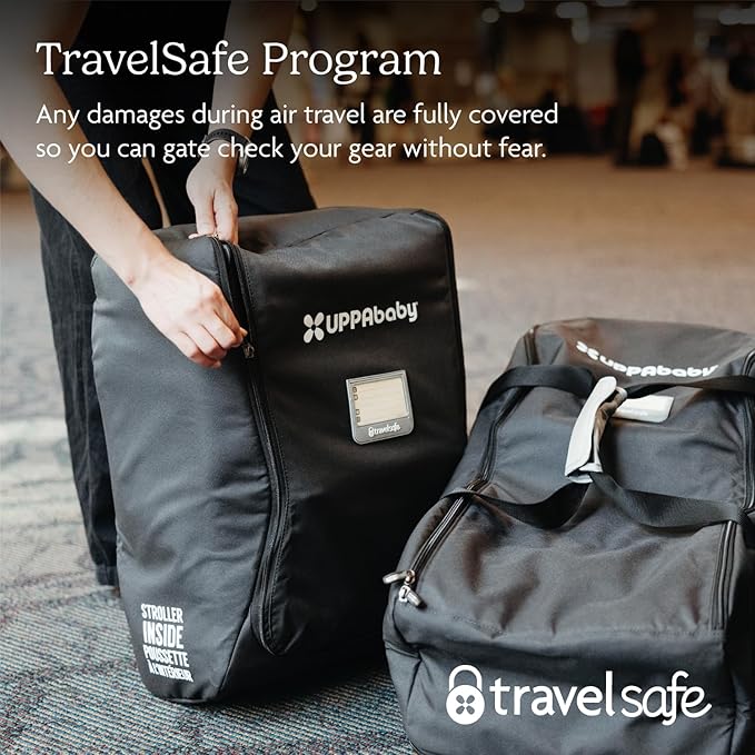 UPPAbaby Travel Bag for G-Luxe and G-Lite Strollers - Easy-Carry Handles + Durable Design with TravelSafe Protection