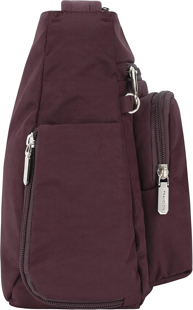Travelon Anti-Theft Essentials Patch Pocket Crossbody Bag