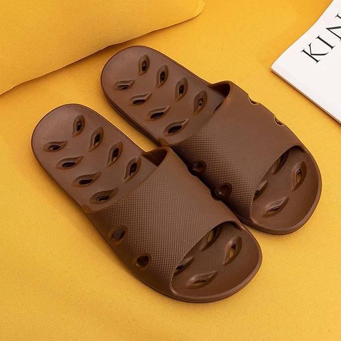 Shower Shoes Quick Dry Non-Slip Women Slippers Sandals Men Bathroom Flip-Flops for College Dorm Room Essentials Shower Sandals Slides Pool Gym Spa