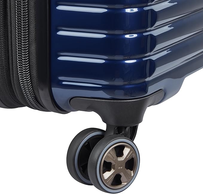 DELSEY PARIS Cruise 3.0 Hardside Expandable Luggage with Spinner Wheels, Deep Sea Navy, Carry on 20 Inch