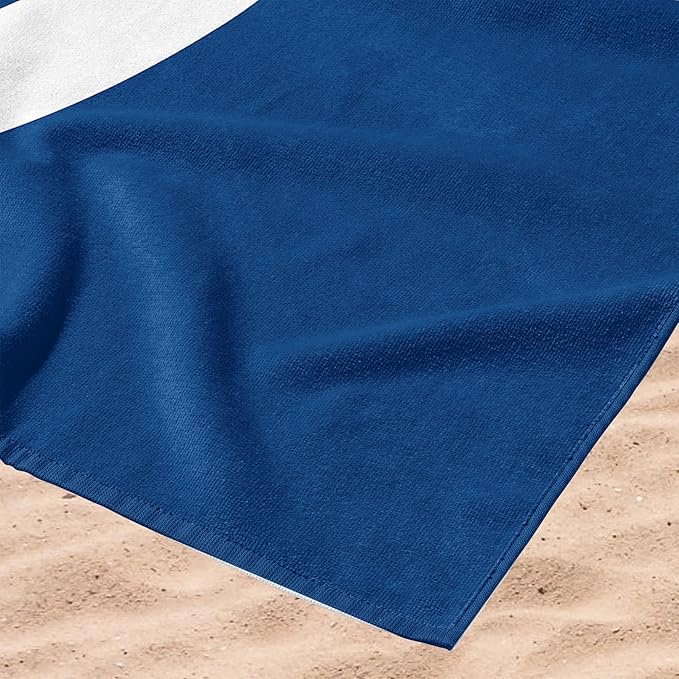 Northwest NFL Oversized Microfiber Beach Towel, 60 x 70 Inches – Quick Dry, Sand Resistant, Lightweight, Highly Absorbent, Shibori Design