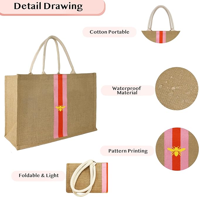 Hibala Woven Large Beach Bag Straw Beach Tote Handmade Weaving Shoulder Tassel Bag Handbag