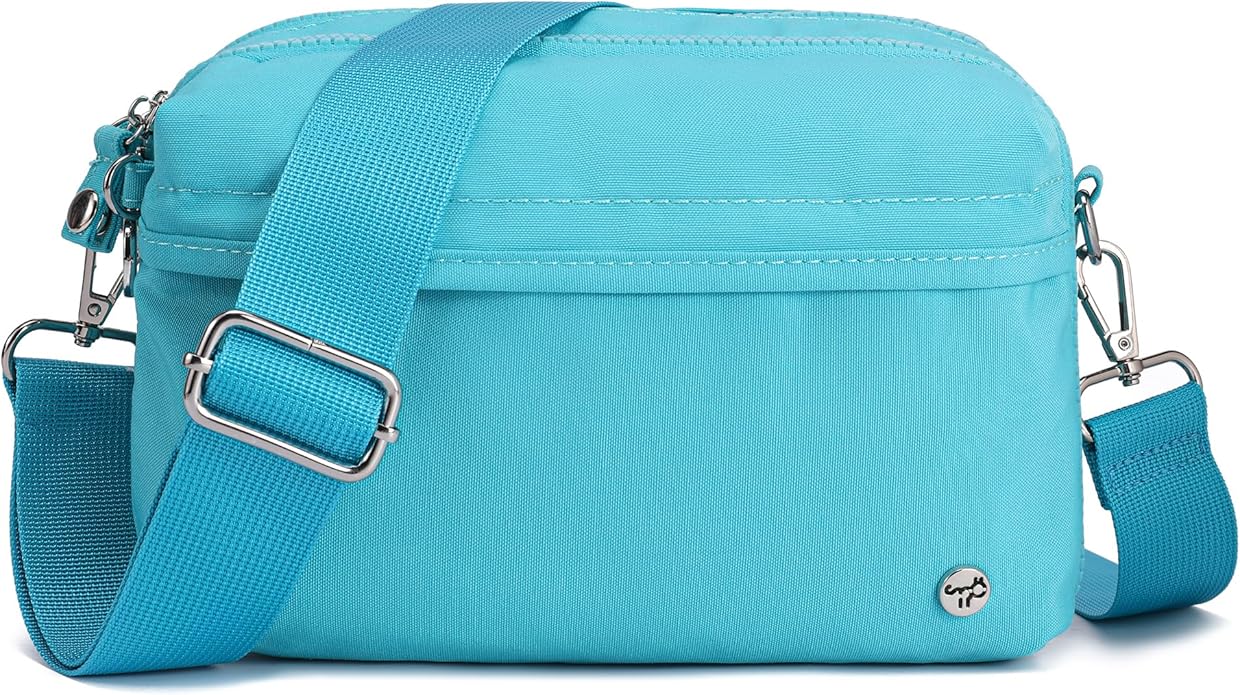 NEICOA Anti Theft Crossbody Bags for Women Nylon Small Travel Purse RFID Sling Shoulder Bag for Vacation Essentials