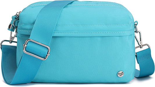 NEICOA Anti Theft Crossbody Bags for Women Nylon Small Travel Purse RFID Sling Shoulder Bag for Vacation Essentials