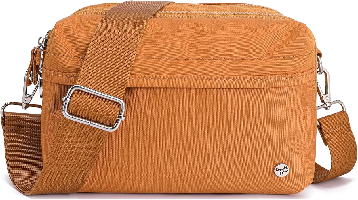 NEICOA Anti Theft Crossbody Bags for Women Nylon Small Travel Purse RFID Sling Shoulder Bag for Vacation Essentials