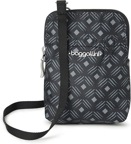 Baggallini Bryant Pouch Small Crossbody Bag for Women - Phone Purse with Crossbody Strap - Lightweight Crossbody Pouch