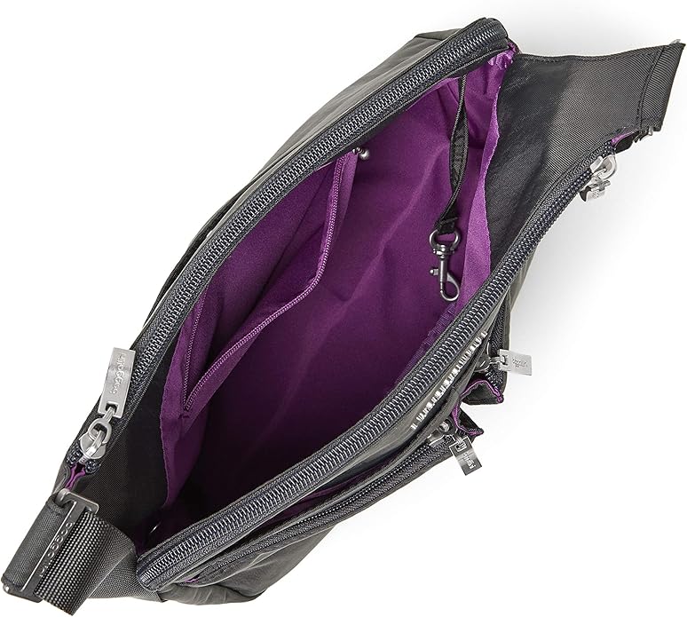 Baggallini Crossbody Travel Bag 11x8.5 Lightweight Water-resistant Nylon Handbag