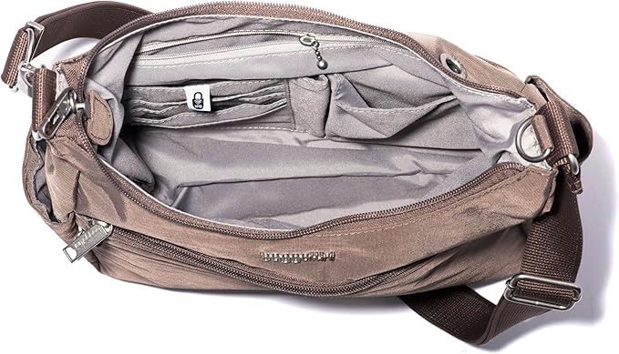 Baggallini Women's Securtex Anti-theft Free Time Crossbody Bag | Securtex, Anti-Theft