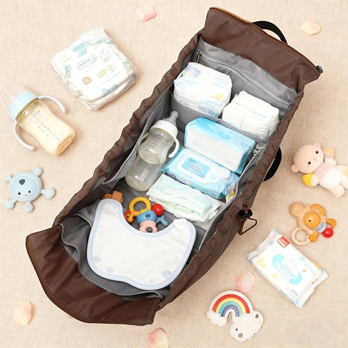 Everyday Bag Tote for Women, Spacious Diaper Bag with 16 Pockets, Durable Travel Bag, Sleek Work Shoulder Bag | 16 Pockets Org, Lay-Flat Design, 3-in-1 Versatility, Work & Travel Tote, Water-Resistant, Lightweight