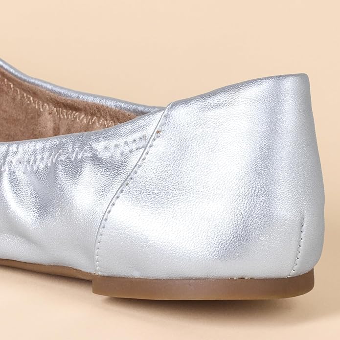 Amazon Essentials Women's Belice Comfortable Slip-On Ballet Flats Shoes