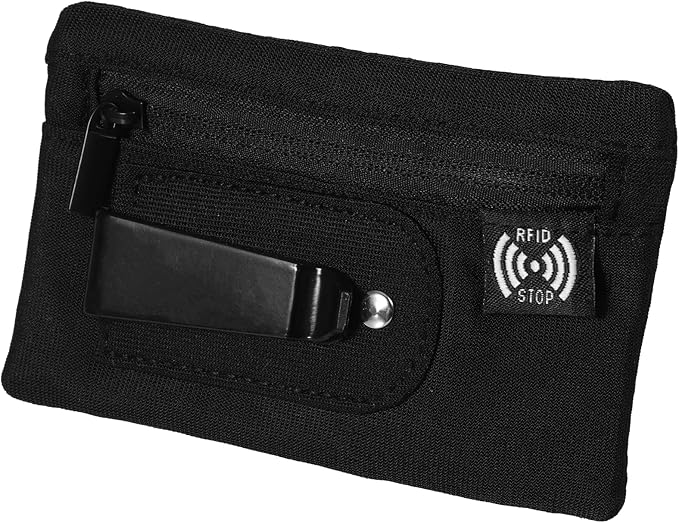 Travel Wallet Rfid Blocking Pouch Proof Wallet Boot Wallets Carry Proof Wallets Compact Hidden Travel Belt with Credit Card Slots for Everyday Carry International Travels Outdoor Activities
