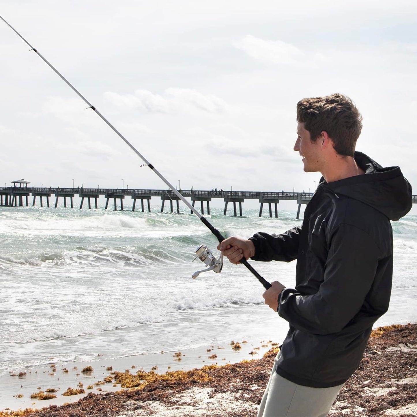 Whistytwig Telescopic Fishing Rod - Versatile Retractable Telescoping Fishing Pole, Collapsible Fishing Rod, Ideal Travel Rod