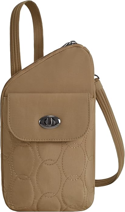 Travelon Anti-Theft Runways Slim Assymetric Crossbody