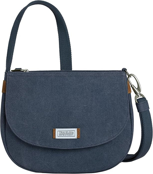 Travelon Anti-Theft Heritage Saddle Crossbody | Anti-Theft