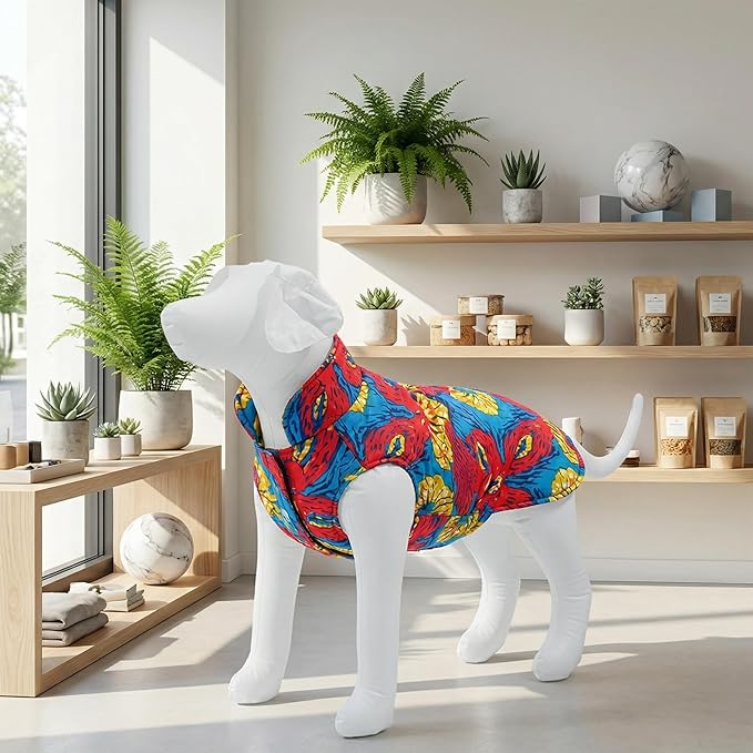 jojofuny Inflatable Dog Mannequin Standing Model 31.49X22.04X11.41In Durable Pet Clothing Display Stand for Pet Shops Salon Exhibition