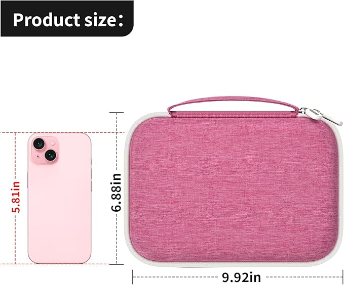 Travel Sunglass Organizer Case for Quay Polarized Sunglasses Men Women, Trendy Glasses Storage Box (Bag Only)