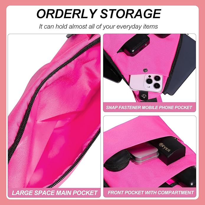 Anti Theft Crossbody Travel Bags Mens Sling Bag Over the Shoulder Bags for Women Gifts for Travelers