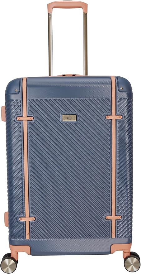 Dockers Spectra Hardside Expandable 8-Wheel Spinner Travel Checked Luggage, 28-Inch, India Ink