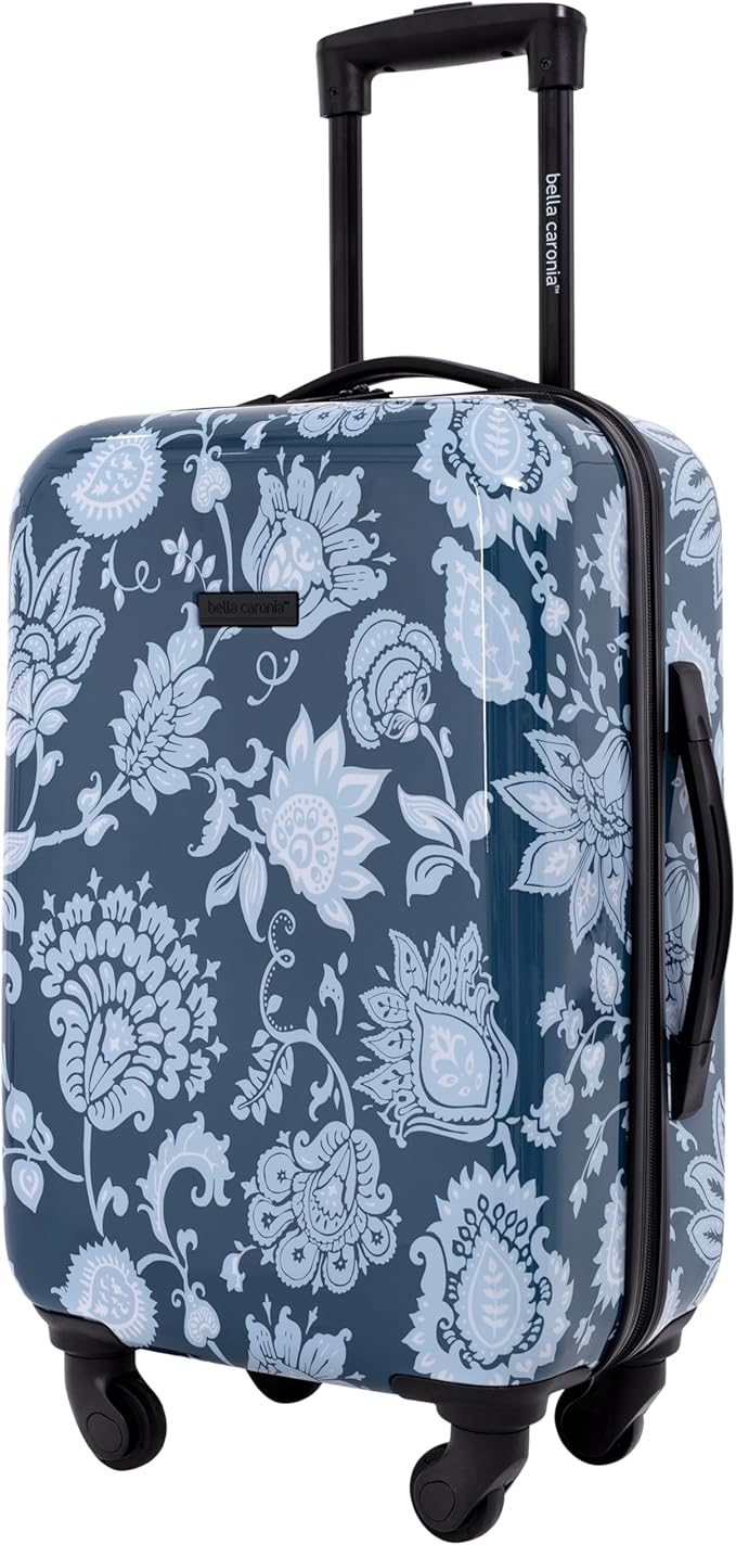 Bella Caronia 3 Piece or 20" Carry-On Voguish Luggage Set, Royal Pattern, 20" Carry-On