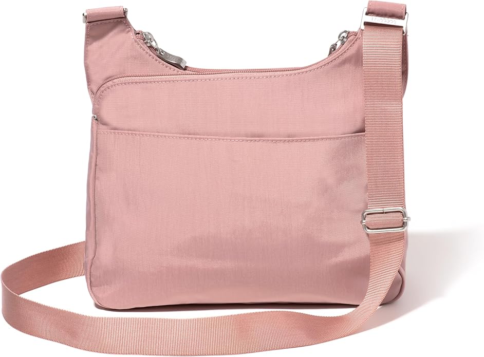 Baggallini Crossbody Travel Bag 11x8.5 Lightweight Water-resistant Nylon Handbag