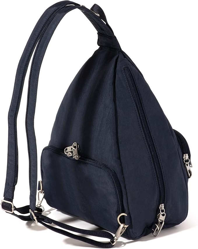 Baggallini womens Securtex Anti-theft Vacation Convertible Sling