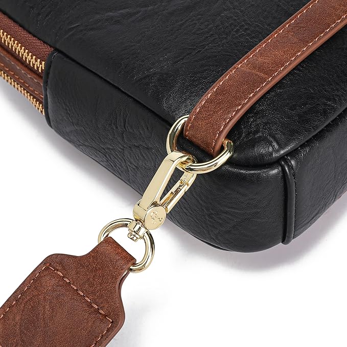Haytijoe RFID Anti-Theft Sling Bag for Women, Small Crossbody Travel Purse with Locking Zippers, Lightweight Everyday Bag