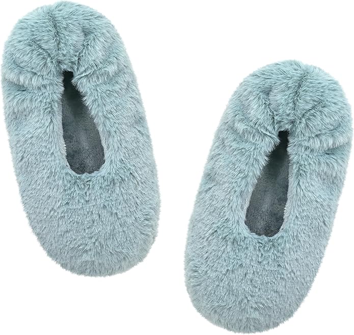 DICUIRD Women's Ballerina Slippers Lightweight House Slippers with Stretchable Heel Design