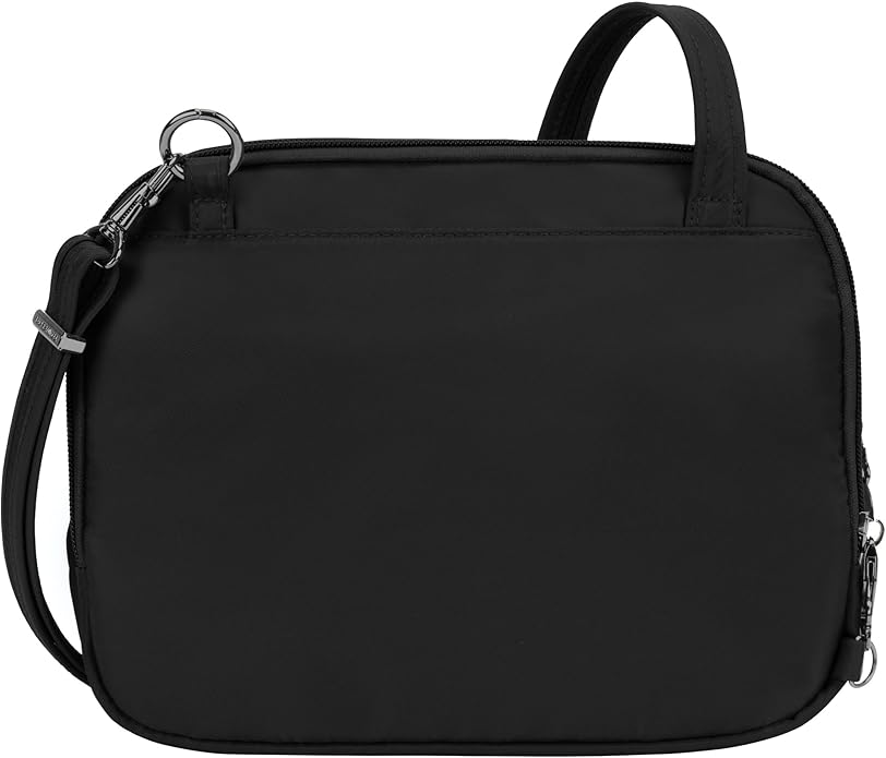 Travelon Women's Anti-theft Tailored East/West Organizer Chrossbody