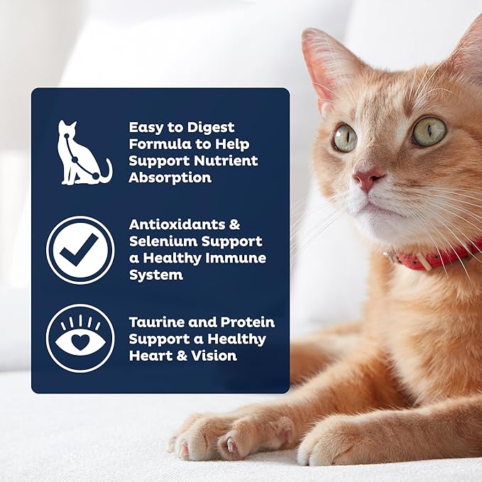 9Lives Plus High Protein Dry Cat Food, 3.15 lb. Bag (Pack of 4)