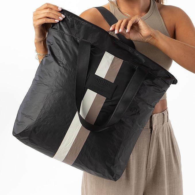 ALOHA Collection Day Tripper Tote | Lightweight, Packable, and Splash-Proof Beach Tote Bag | Easy to Clean