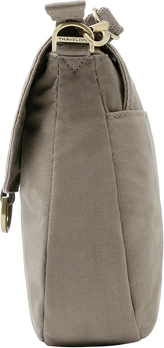 Travelon Anti-Theft Courier Saddle Crossbody