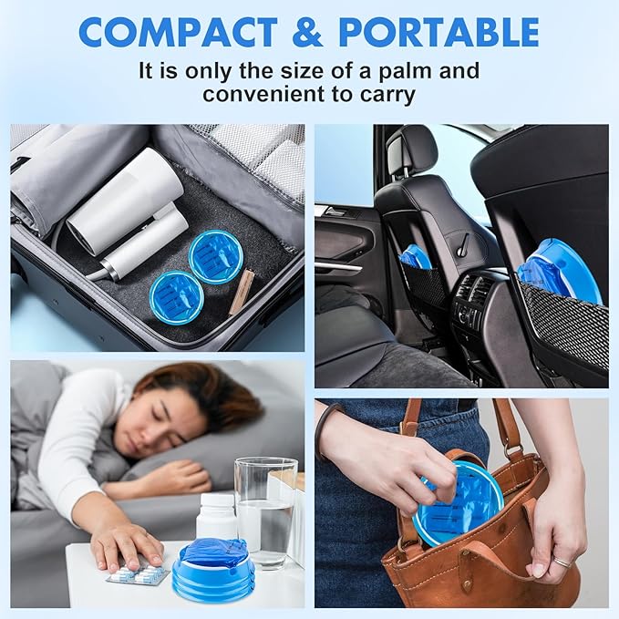 120 Pack Throw Up Bags Disposable, Portable Emesis Vomit Bags Disposable, 1000ml Barf Puke Nausea Bag, for Motion Sickness Aircraft Car Travel Adults
