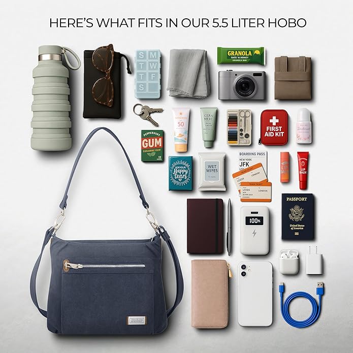 Travelon Anti-Theft Heritage Hobo Bag