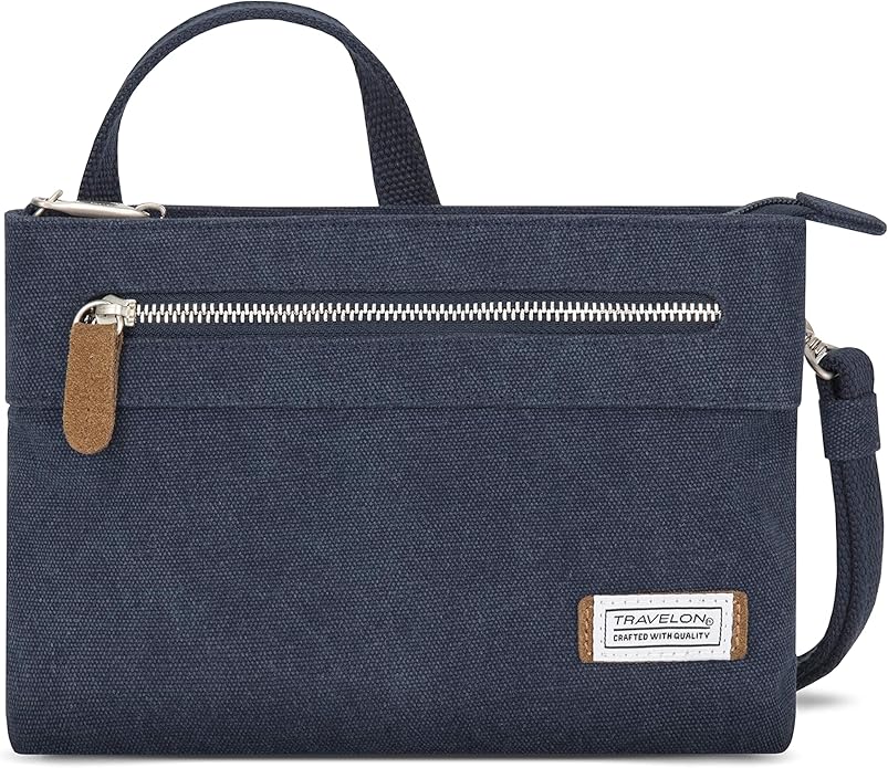 Travelon Women's Anti-Theft Heritage Small Crossbody Cross Body Bag