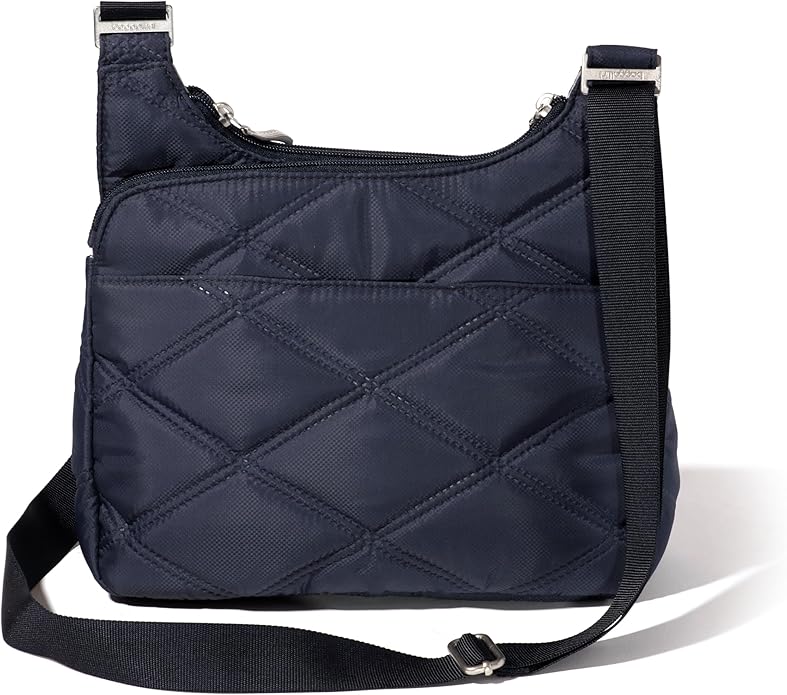 Baggallini Crossbody Travel Bag 11x8.5 Lightweight Water-resistant Nylon Handbag