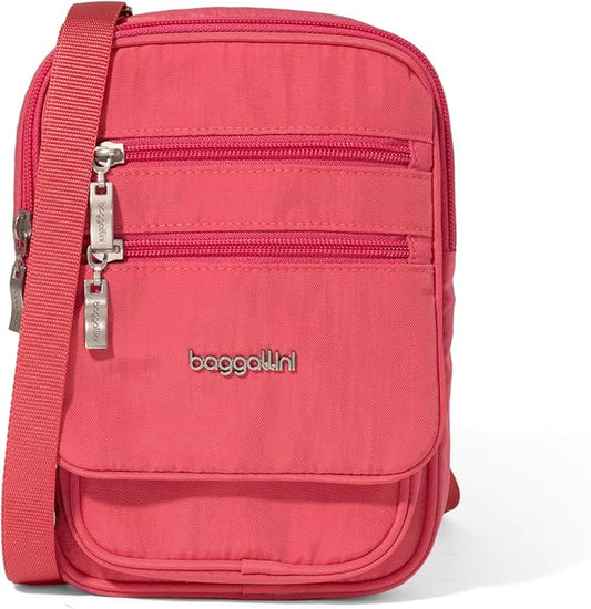 Baggallini Journey Crossbody Bags for Women 9x6 Small Lightweight Travel Handbag W/RFID